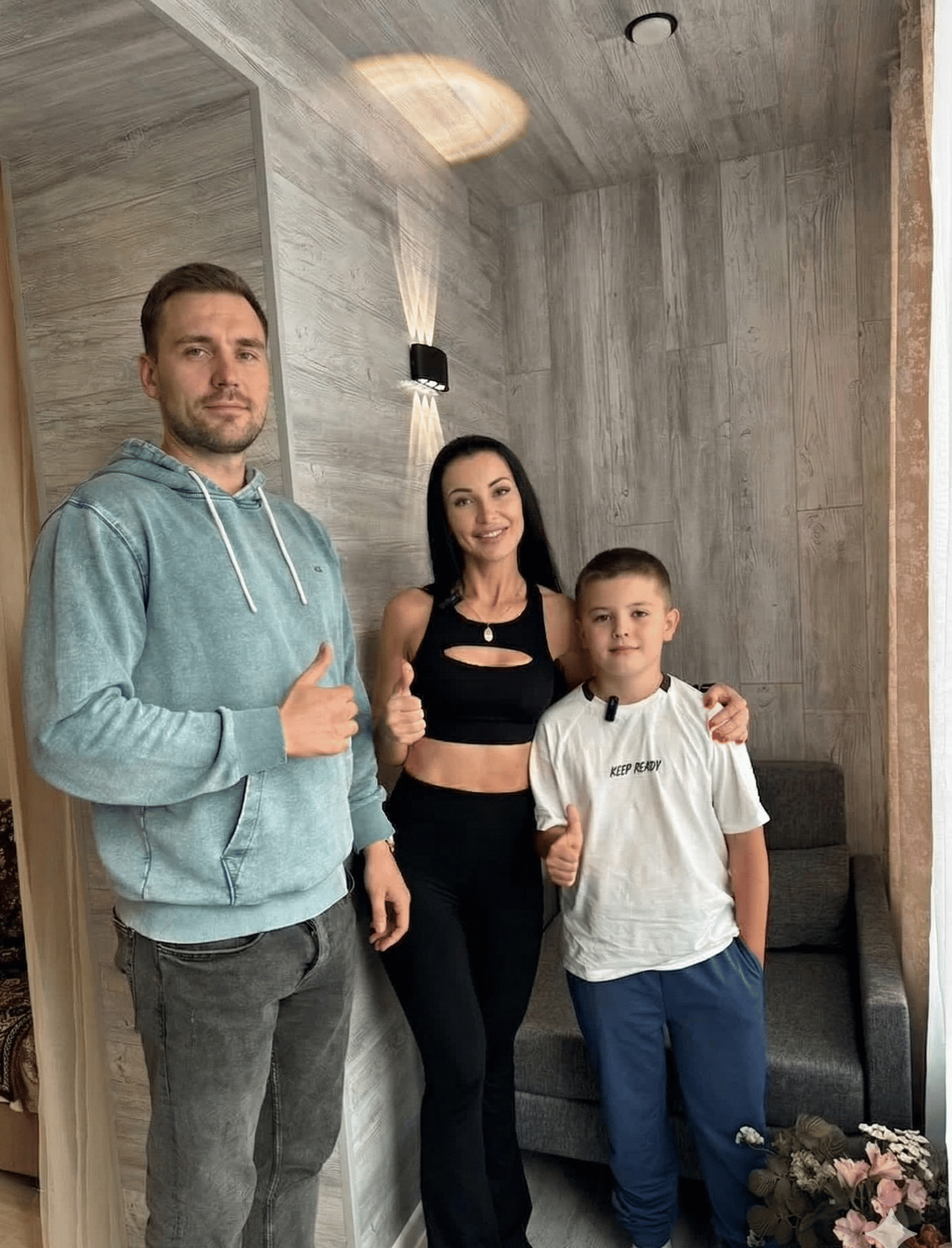 Балкон Анны с сыном